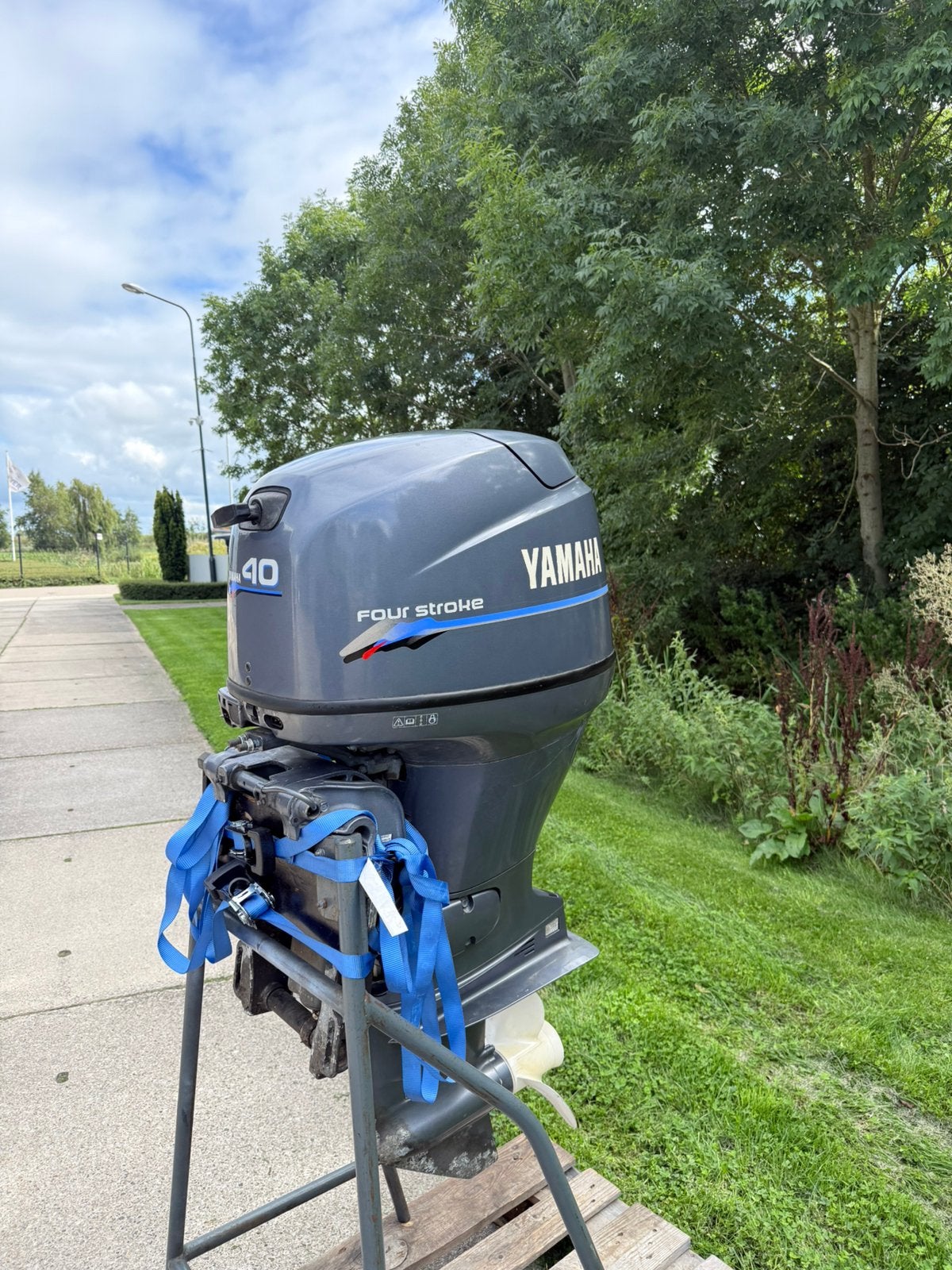 Yamaha 40 pk 4 takt kortstaart handstart, Ophalen, Zo goed als nieuw, 30 pk of meer, Buitenboordmotor