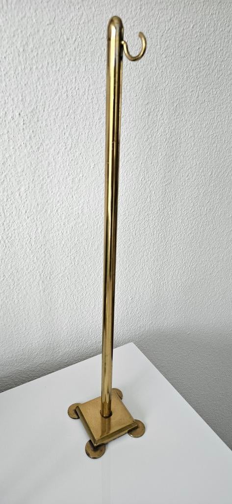 Messing vlaggenstandaard - derde rijk, Verzamelen, Ophalen of Verzenden