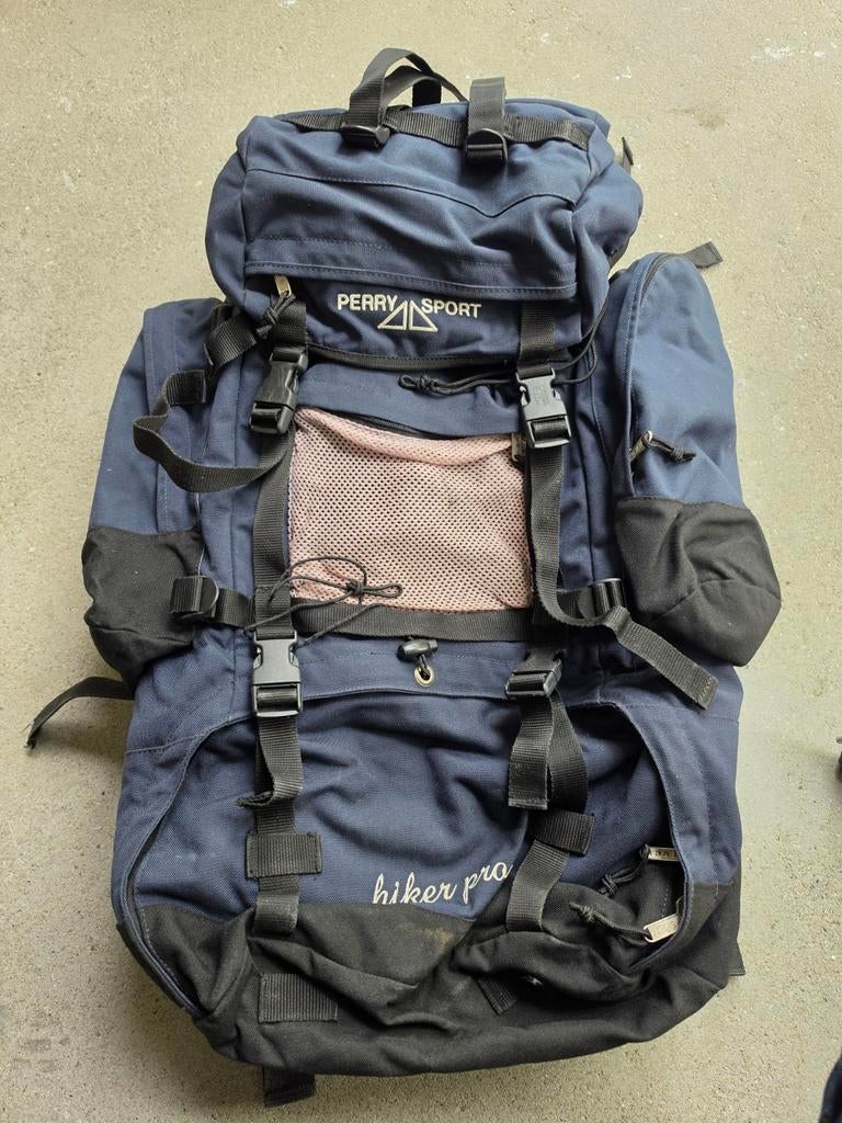 Perry Sport Hiker Pro Backpack - 60-70L met regenhoes, Overige merken, 40 cm of meer, Gebruikt, Ophalen of Verzenden
