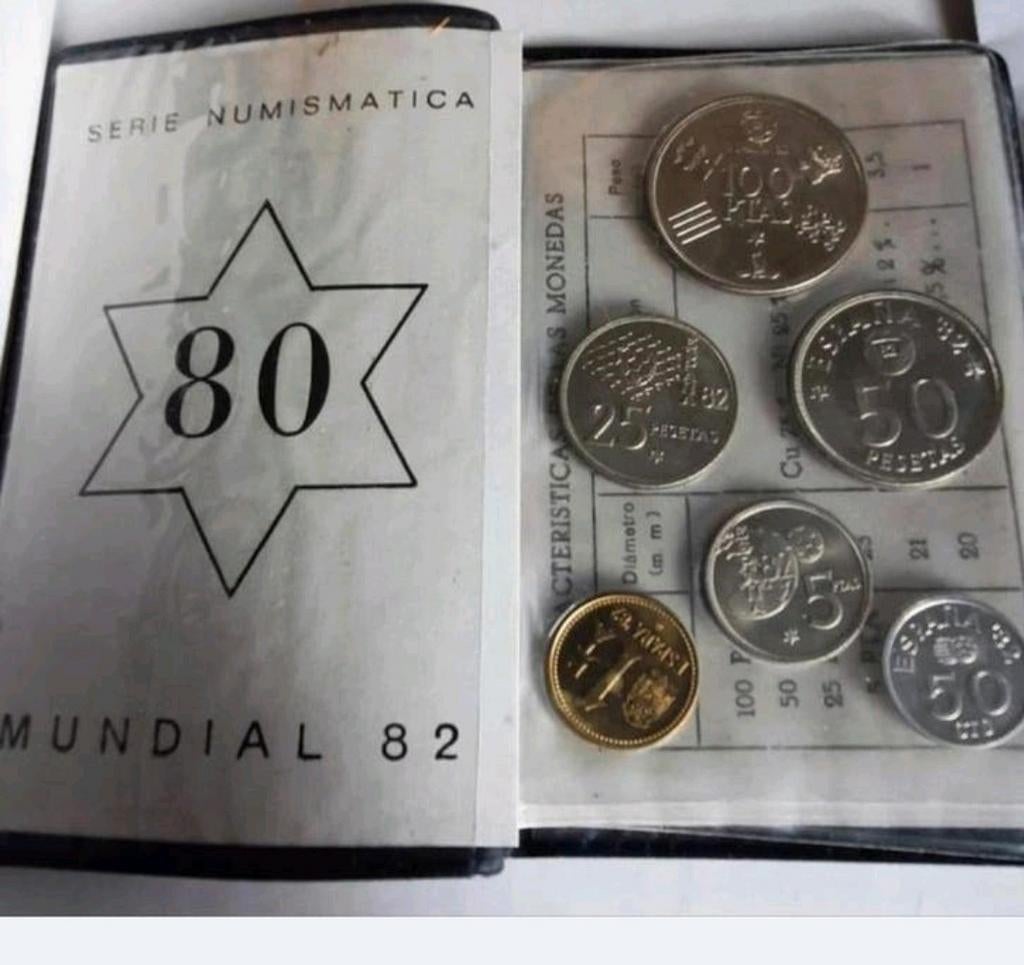 SPANJE MUNDIAL 1982 KAVEL 17A, Verzenden, Overige landen, Setje