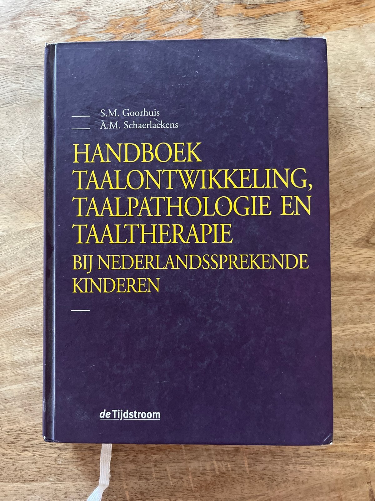 Handboek Taalontwikkeling, Taalpathologie en Taaltherapie, Ophalen of Verzenden, Gamma, Gelezen, HBO