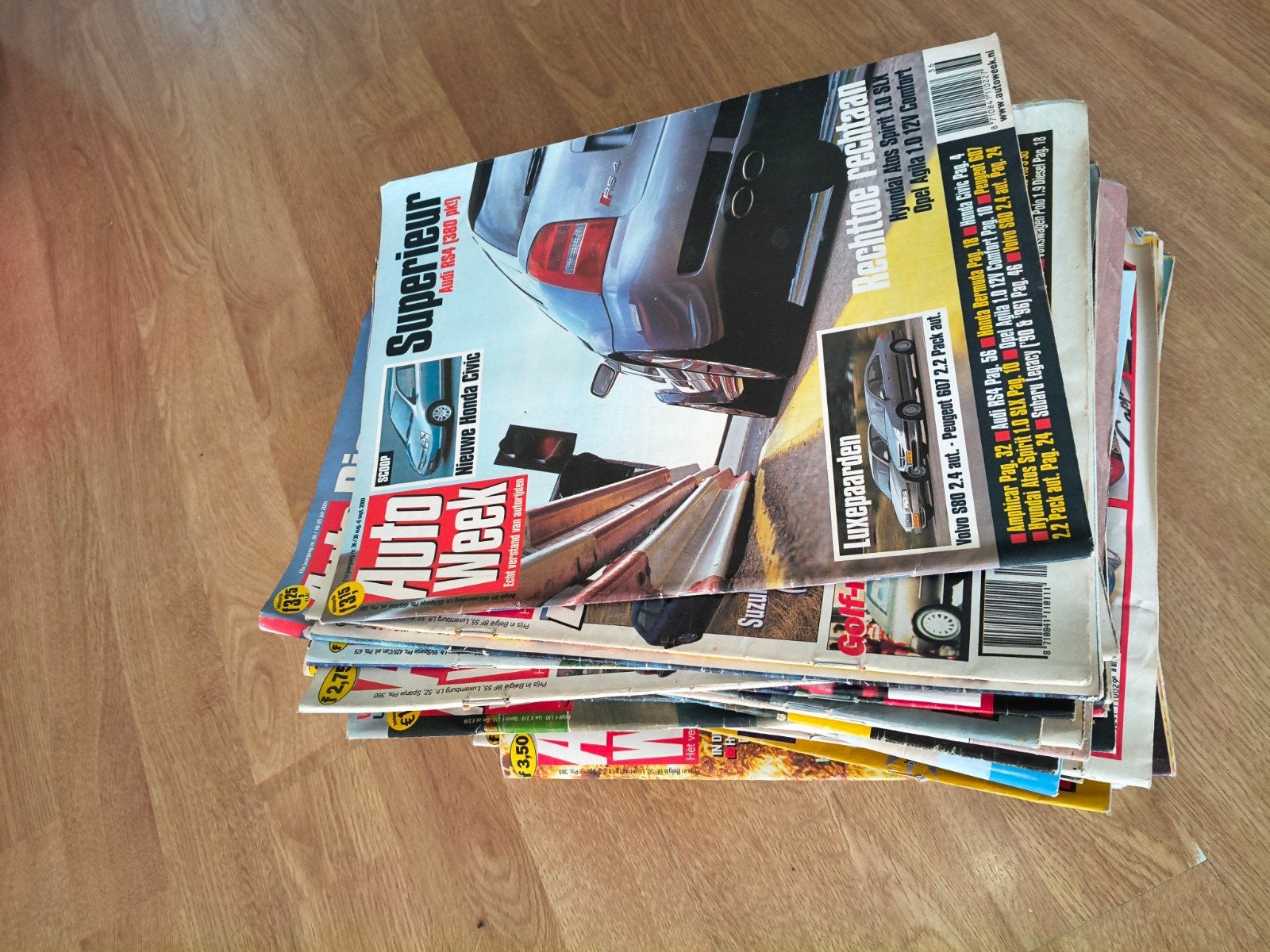 autoweek mix 1991 tot ongeveer 2000, Boeken, Ophalen, Gelezen, Algemeen
