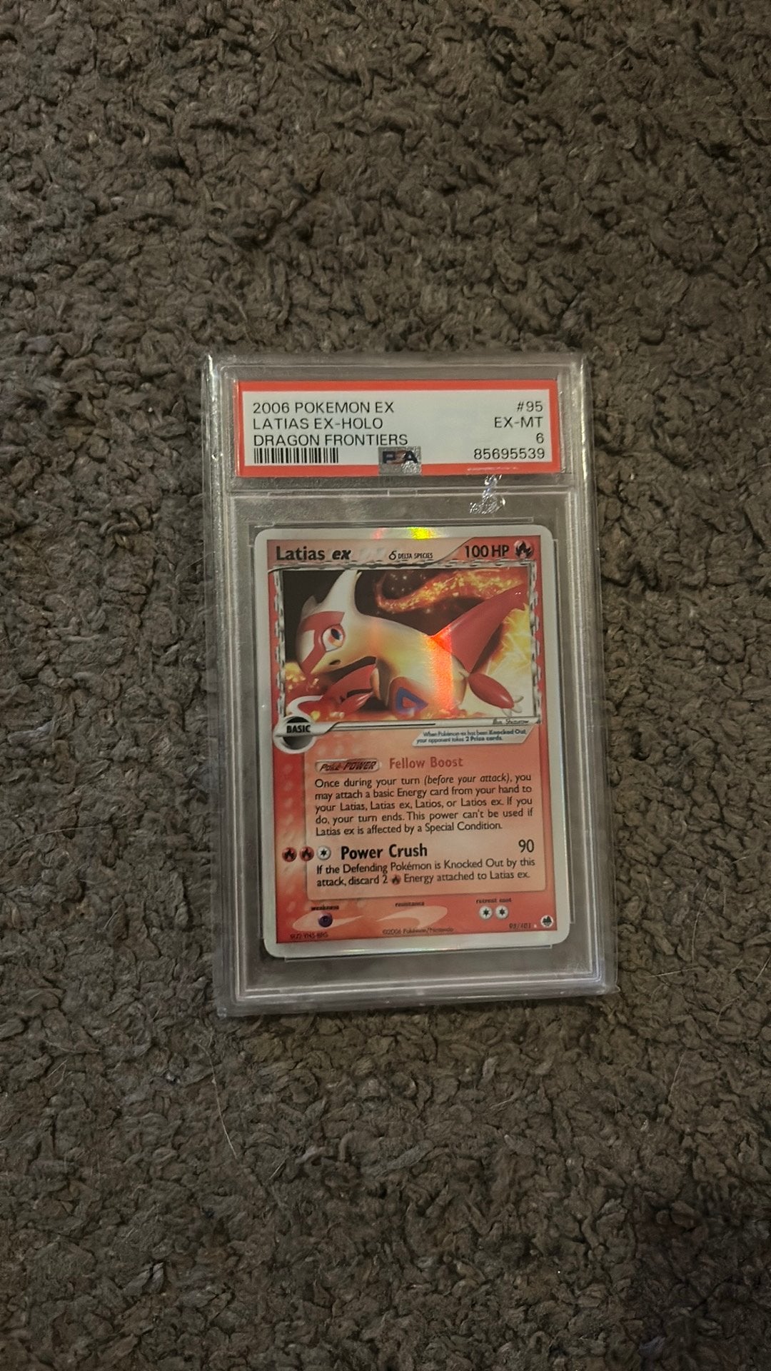 PSA 6 Latias ex #95, Verzenden, Zo goed als nieuw