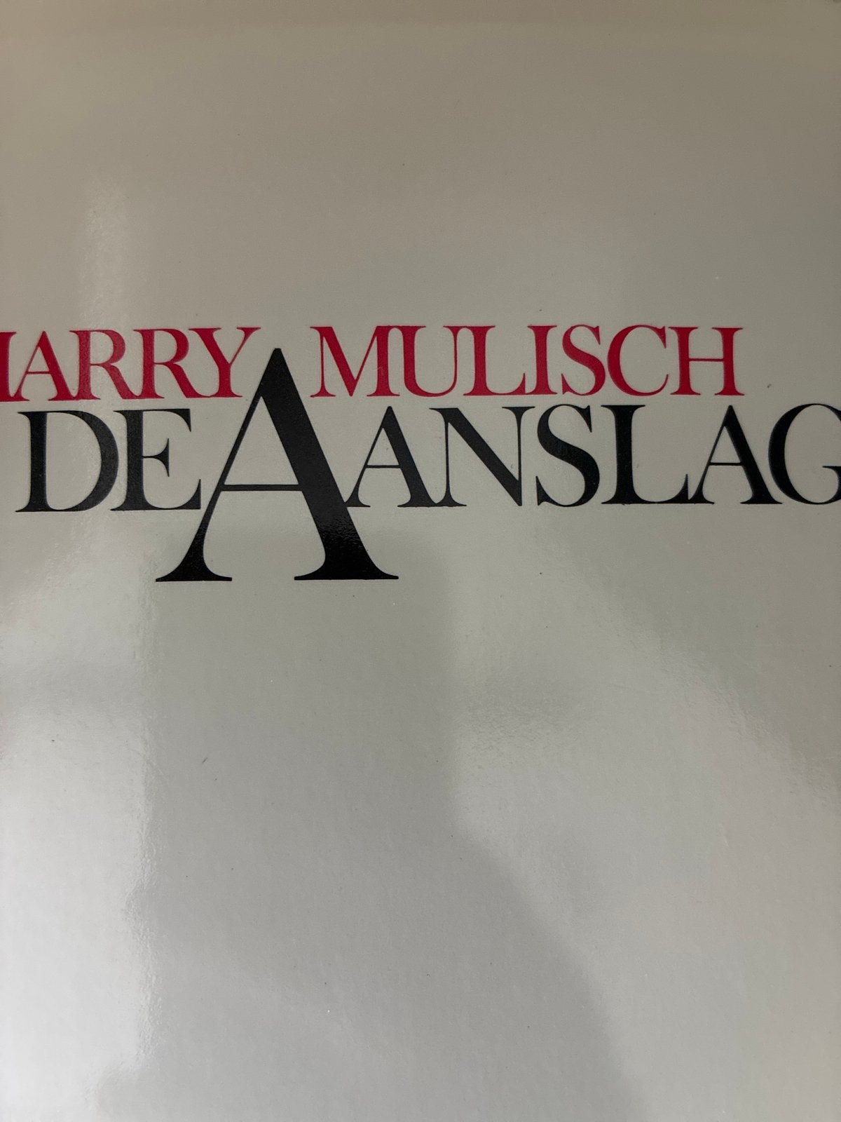 De Aanslag - Harry Mulisch, Ophalen of Verzenden, Gelezen, Nederland