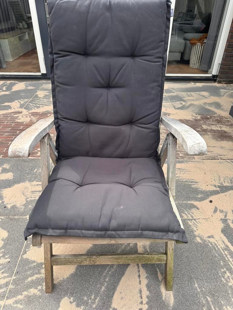 Tuinstoel kussens Hartman 4x, Tuin en Terras, Tuinmeubel-accessoires, Ophalen, Zo goed als nieuw