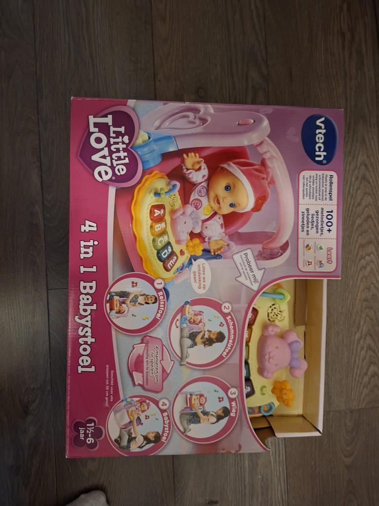 Nieuwe VTech Baby Stoel Poppen 4-in-1 Babystoel, Kinderen en Baby's, Speelgoed | Vtech, Ophalen of Verzenden, Nieuw, 2 tot 4 jaar