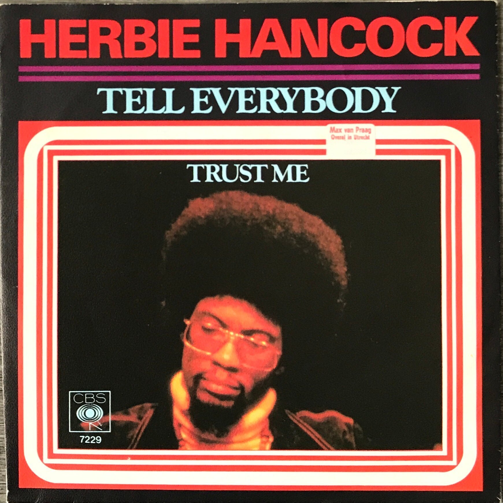 HERBIE HANCOCK - Tell everybody (NL’79)ALS NIEUW (NLop18), Verzenden, Zo goed als nieuw, 7 inch