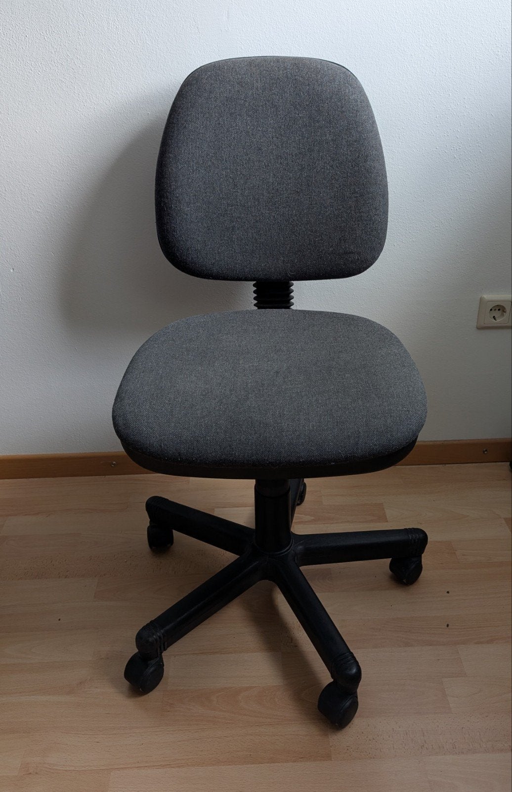 Comfortabele bureaustoel - grijs/zwart, Ophalen, Gebruikt, Grijs