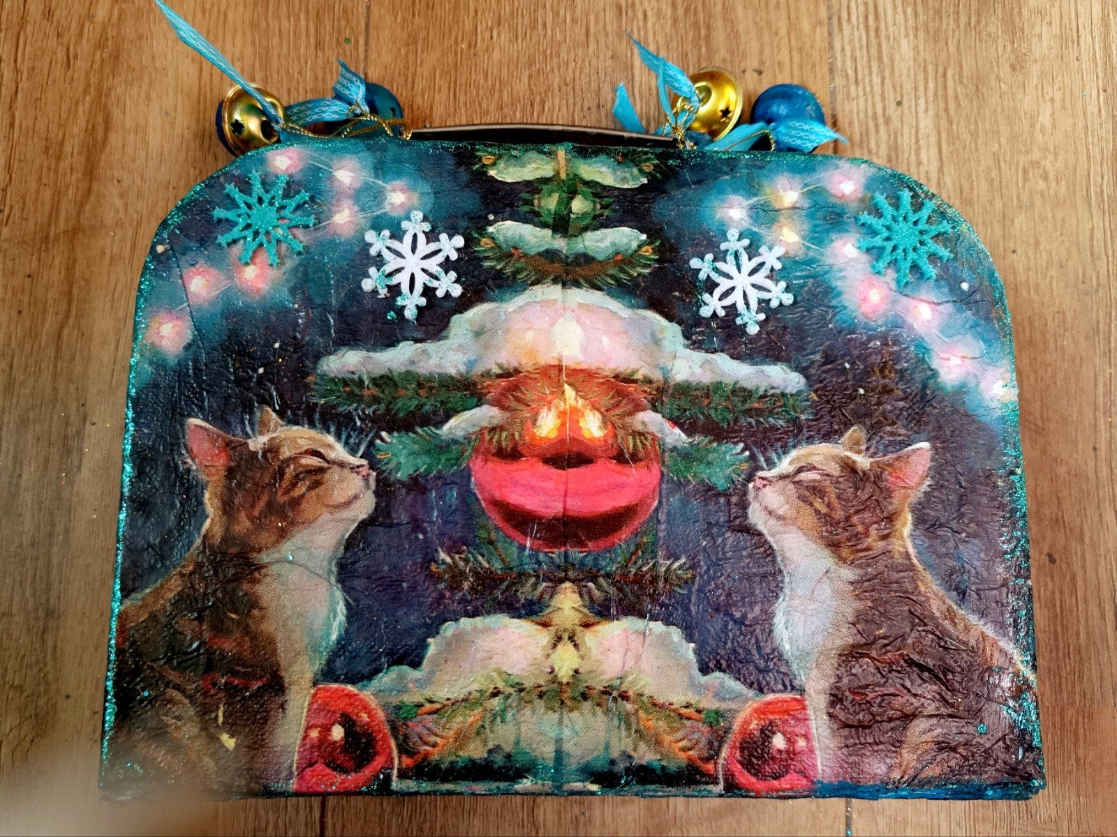 Katten - Kerst Koffertje, Ophalen of Verzenden