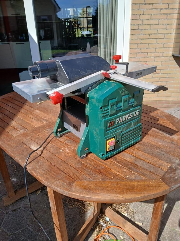 Parkside schaaf-  en Van dikte bank, Ophalen of Verzenden, Zo goed als nieuw