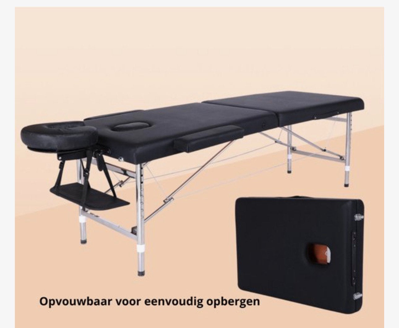 Massagetafel / Behandeltafel inklapbaar – Verstelbaar – €70, Sport en Fitness, Ophalen of Verzenden, Zo goed als nieuw, Massagetafel