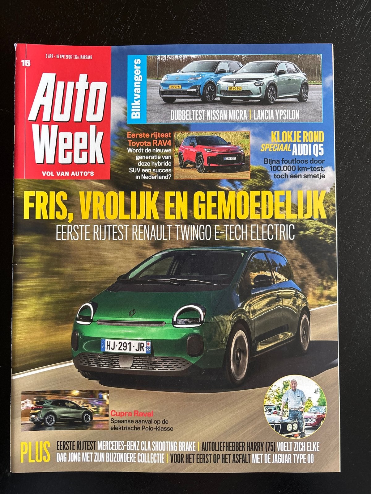 AutoWeek Magazine 15 - Renault Twingo E-Tech Electric, Boeken, Ophalen of Verzenden, Nieuw, Overige typen