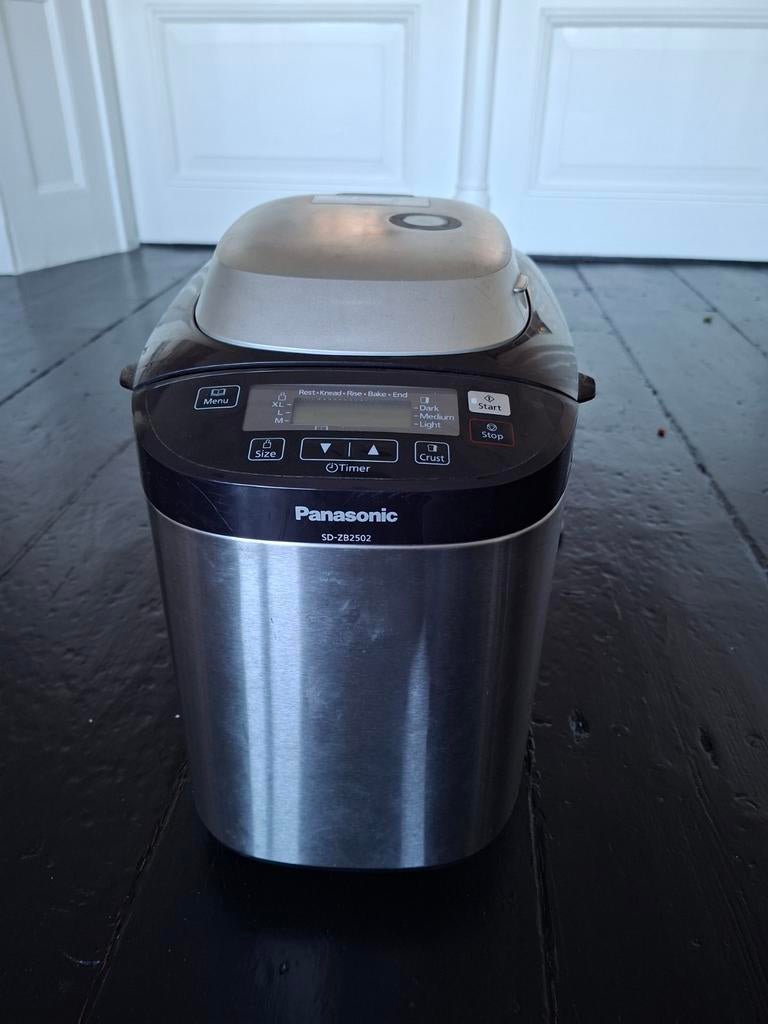 Panasonic SD-ZB2502 Broodbakmachine met Timer, Witgoed en Apparatuur, Broodbakmachines, Met timer, Gebruikt, 800 tot 1200 gram deeg
