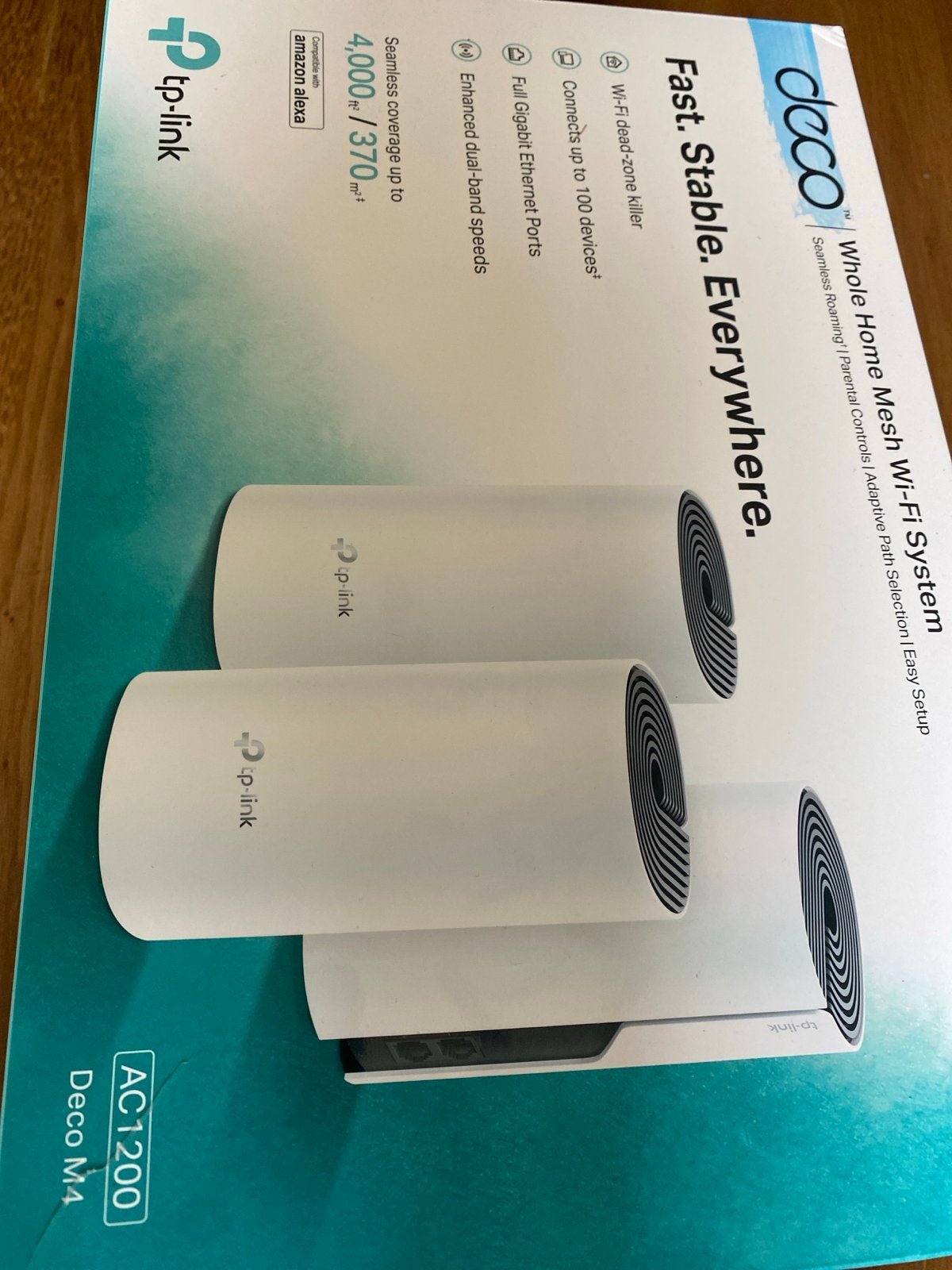 TP-Link Deco M4 AC1200 Mesh Wi-Fi Systeem - Sneller Internet, Ophalen of Verzenden, Nieuw