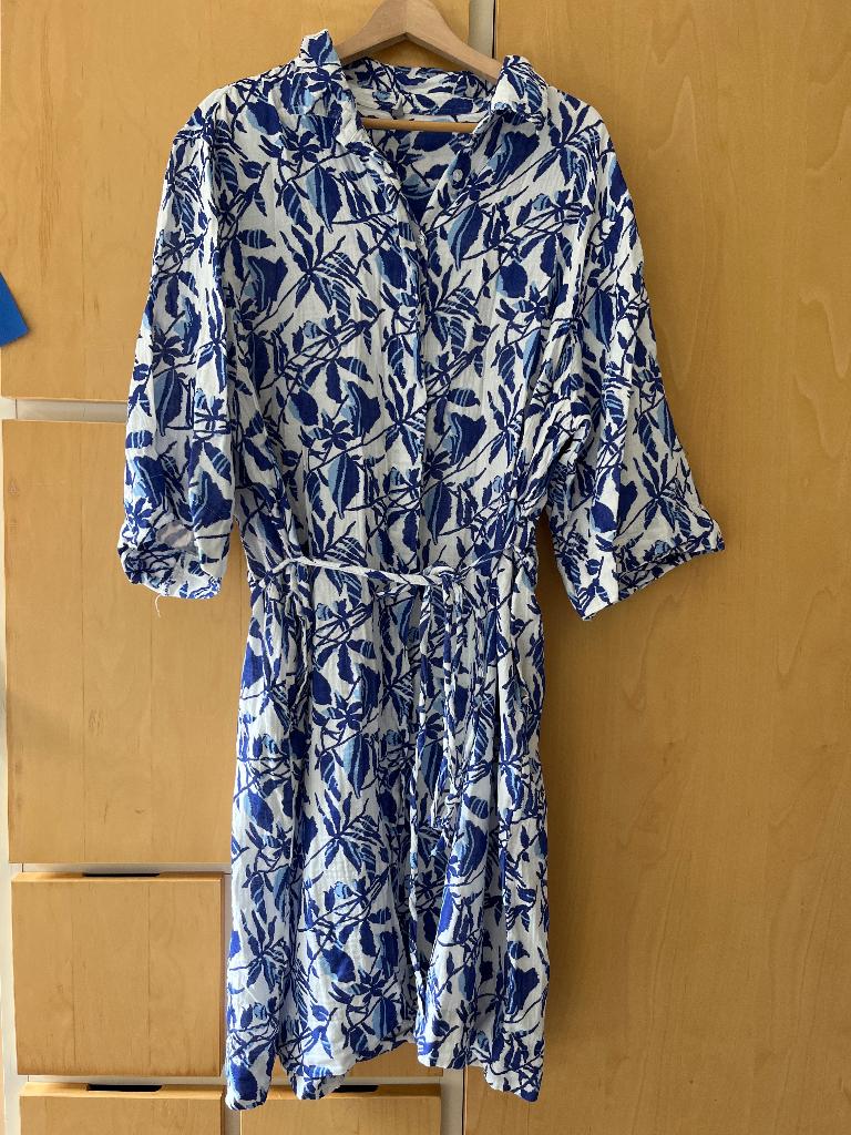 Leuke zomerjurk HEMA XL, Kleding | Dames, Jurken, Overige kleuren, Maat 46/48 (XL) of groter, Ophalen of Verzenden, Zo goed als nieuw