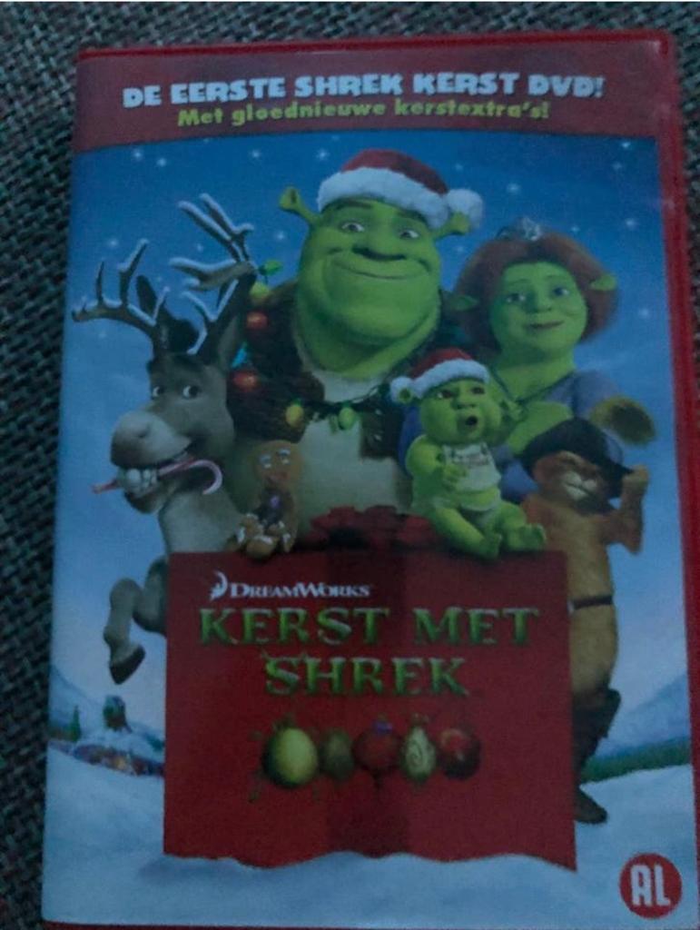 Dvd Kerst met Shrek, Alle leeftijden, Ophalen of Verzenden, Zo goed als nieuw, Amerikaans