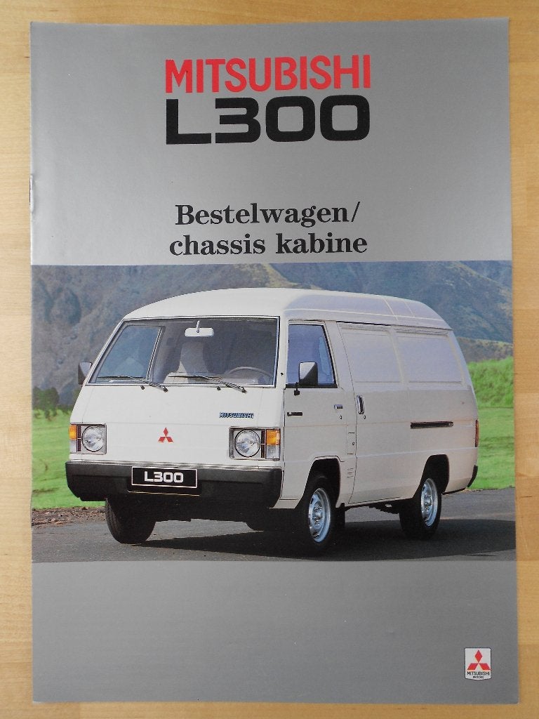 Mitsubishi L300 Brochure 1983 – L-300, Mitsubishi, Ophalen of Verzenden, Mitsubishi, Zo goed als nieuw
