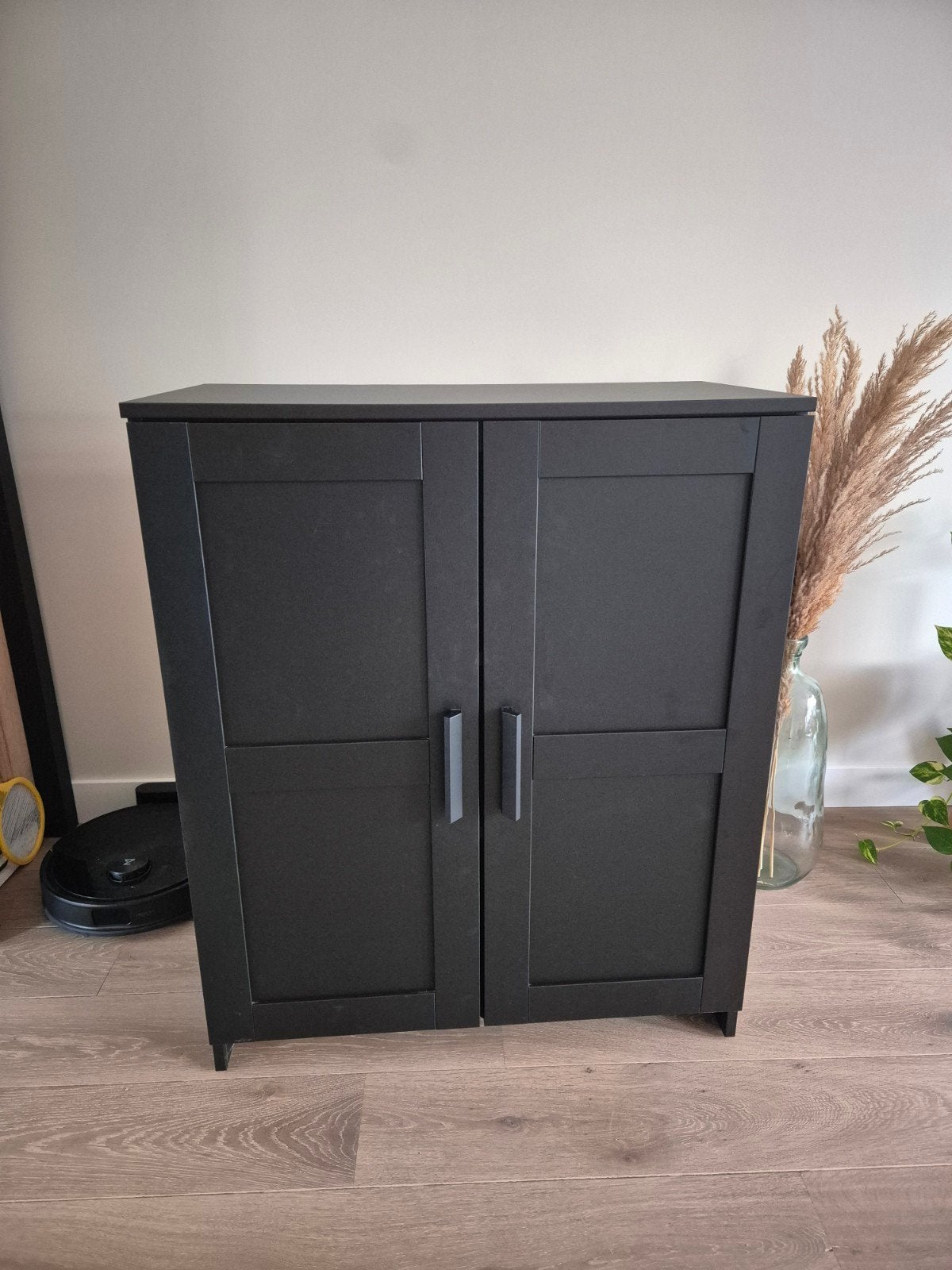Zwarte IKEA Brimnes kast, Ophalen, Gebruikt