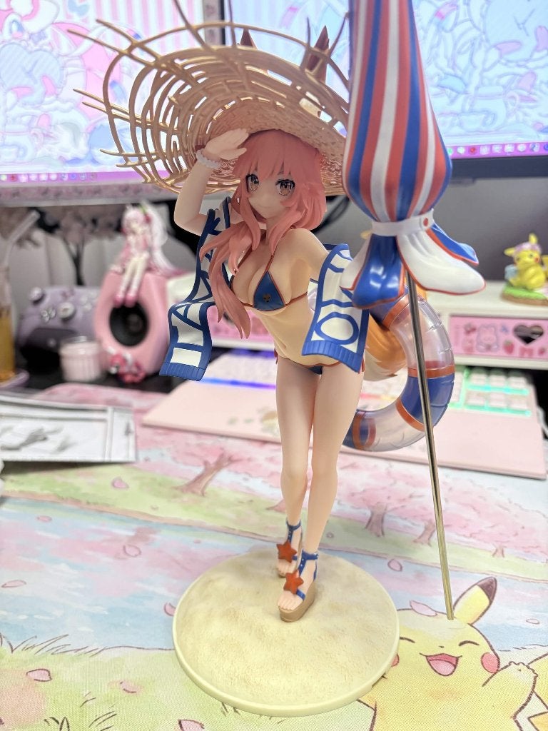 Fate/Grand Order - Tamamo no Mae - 1/7 - Lancer (Kotobukiya), Verzamelen, Ophalen of Verzenden, Zo goed als nieuw
