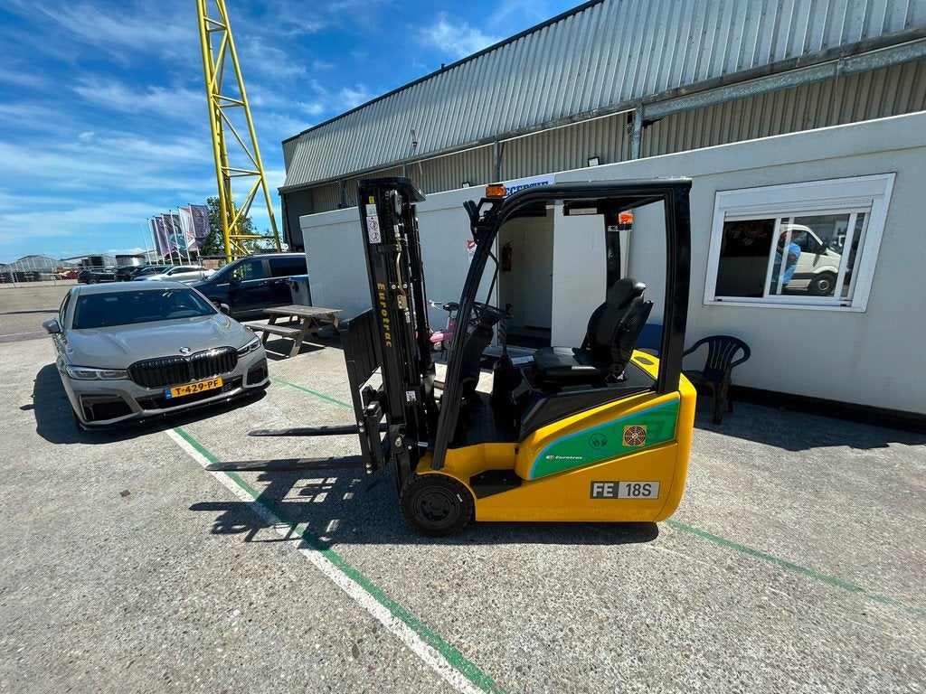 Eurotrac FE18-S Heftruck elektrich 1.8 ton ( DEMO MODEL ) TR, Auto's, Overige Auto's, Automaat, Gebruikt, Overige carrosserieën