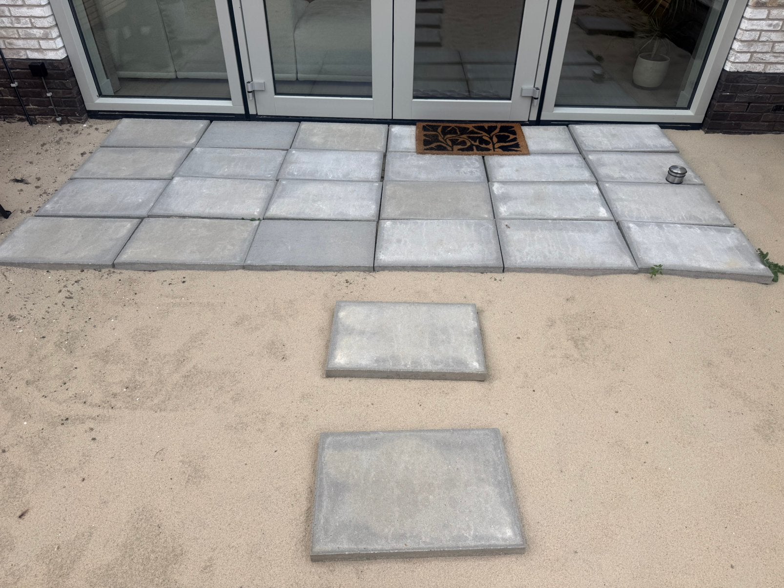 Tuintegels/ Betontegels GRATIS af te halen, Tuin en Terras, Tegels en Klinkers, Ophalen, Zo goed als nieuw, Beton, Terrastegels