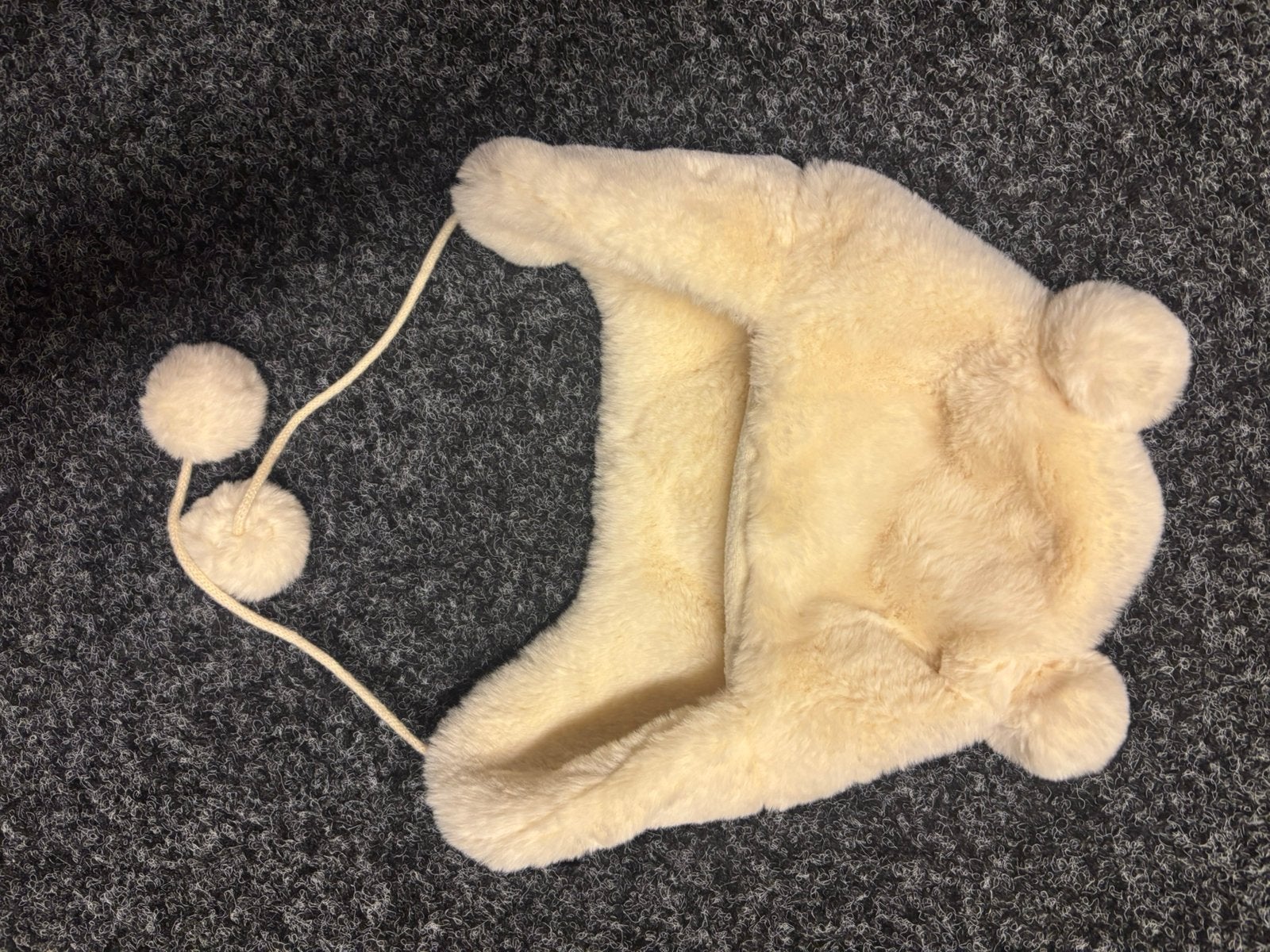 Nieuw fake fur bont muts merk Veritas maat 104, Meisje, Nieuw, Ophalen of Verzenden, 104 of kleiner
