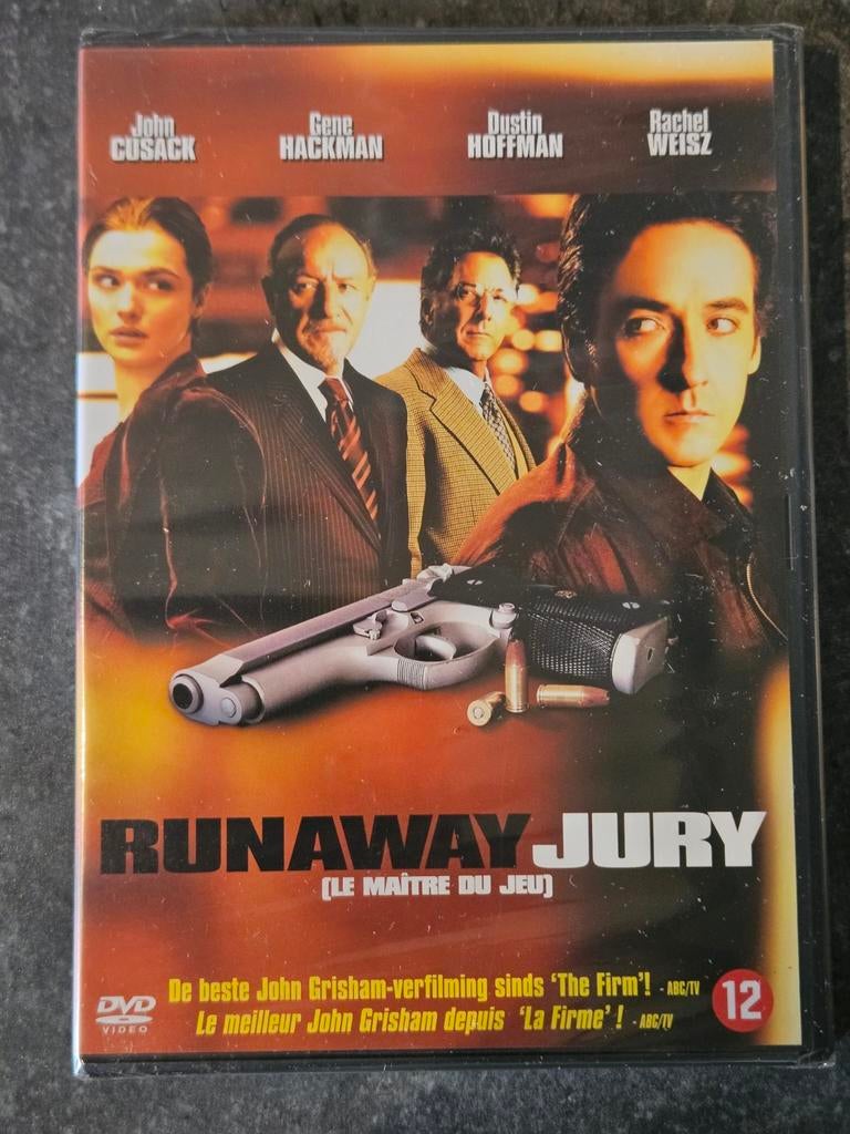 DVD Runaway Jury Gene Hackman John Cusack NIEUW gesealed, Vanaf 12 jaar, Ophalen of Verzenden, Nieuw in verpakking, Actiethriller
