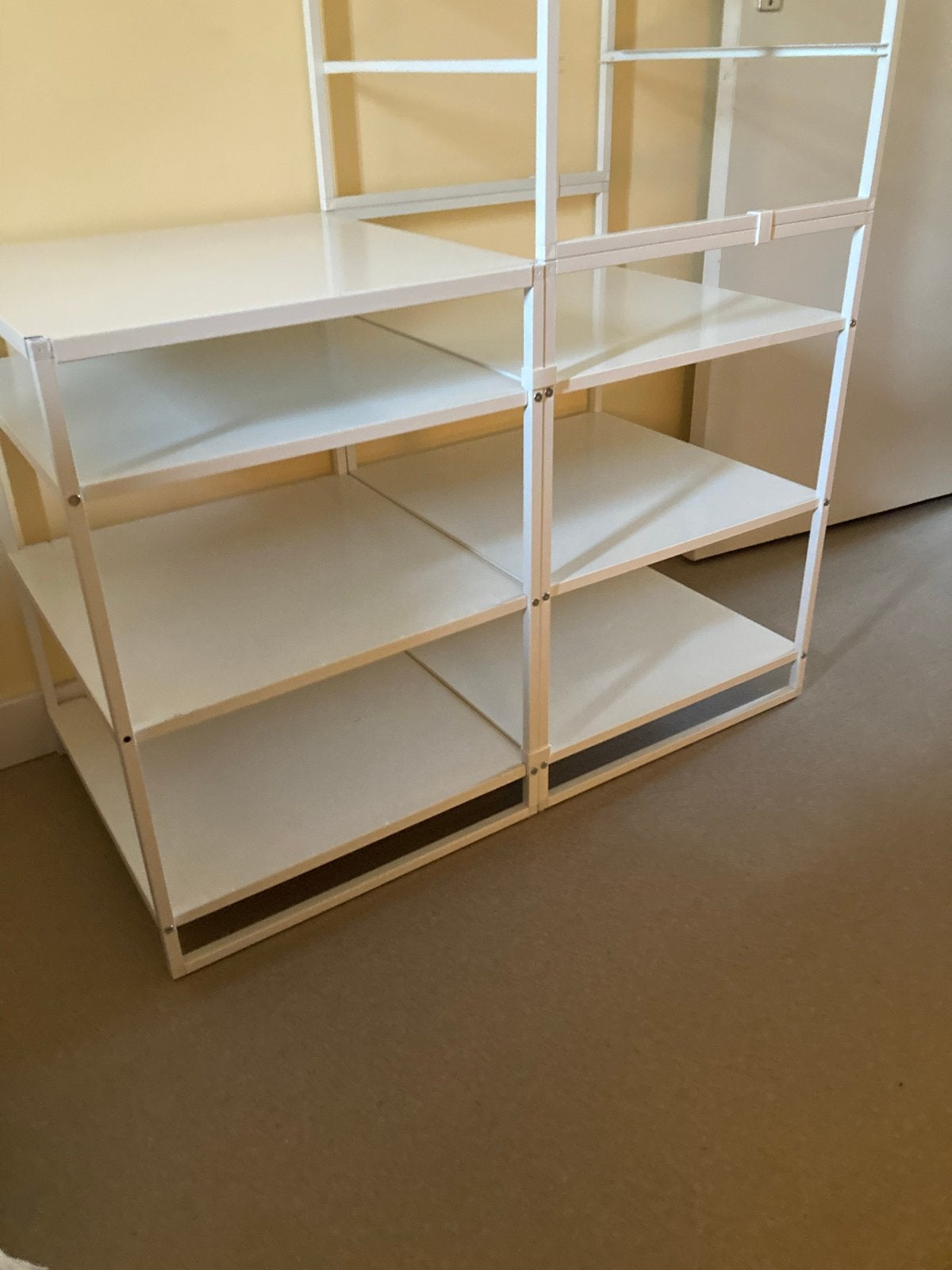 IKEA Kledingkast/Opbergsysteem met manden, Ophalen, Met plank(en), 100 tot 150 cm, 200 cm of meer
