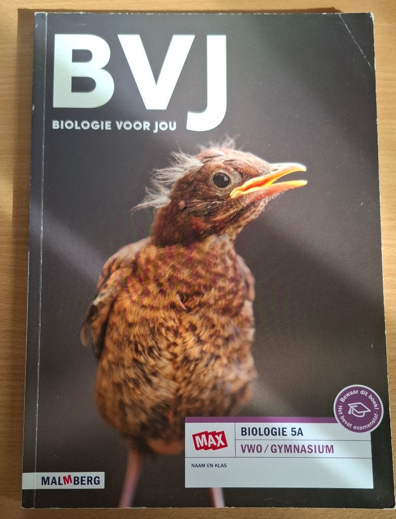 Biologie Voor Jou VWO 5A, Boeken, Ophalen of Verzenden, Zo goed als nieuw, VWO, Biologie