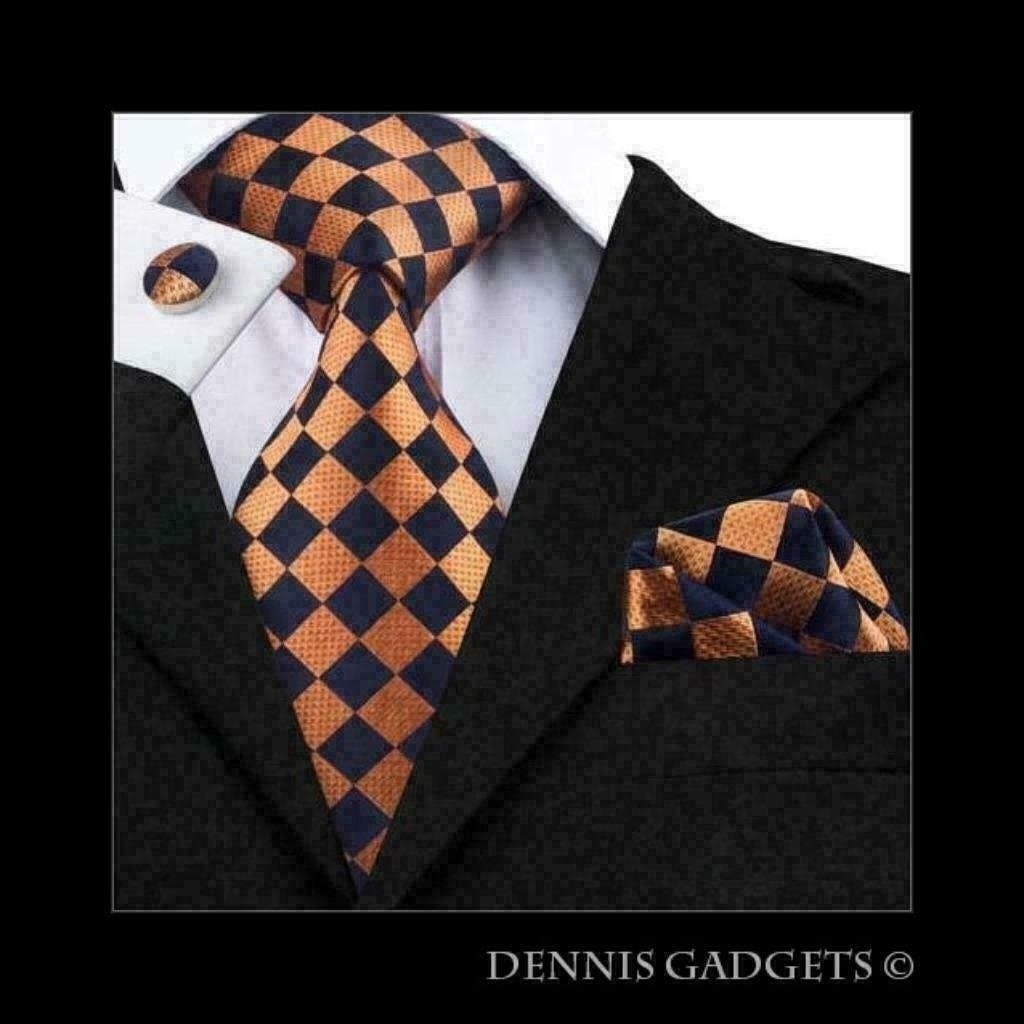 Dennis Gadgets: 100 % zijden stropdas ( 3 delig !! ) DG 1563, Kleding | Heren, Stropdassen, Ophalen of Verzenden, Nieuw, Oranje
