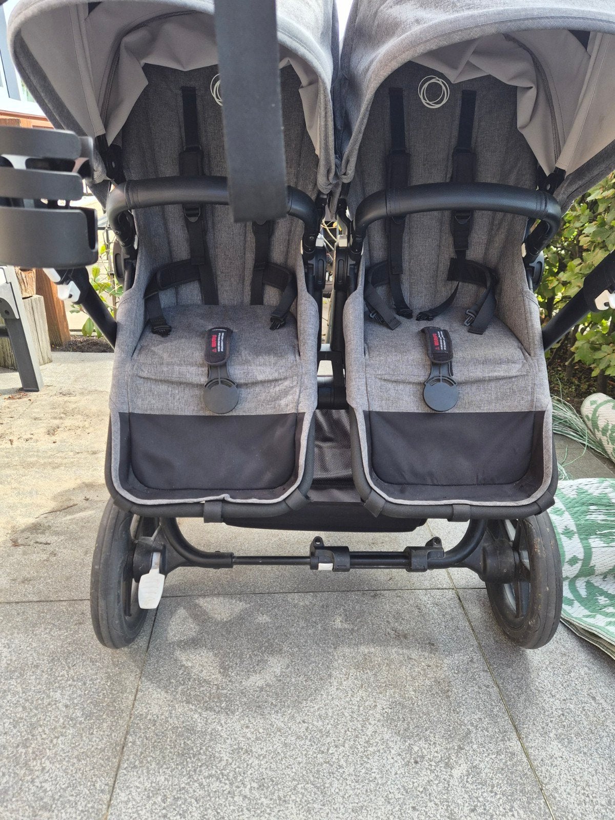 Bugaboo Donkey 3 black frame- Compleet met accessoires, Ophalen, Gebruikt, Bugaboo, Duowagen