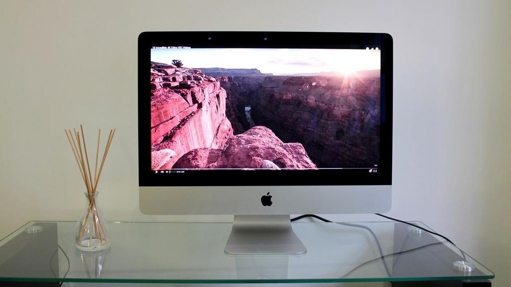 iMac 4k retina 2015 21.5 inch monterey evt ruilen, Computers en Software, Apple Desktops, Gebruikt, iMac, HDD, 2 tot 3 Ghz, 8 GB