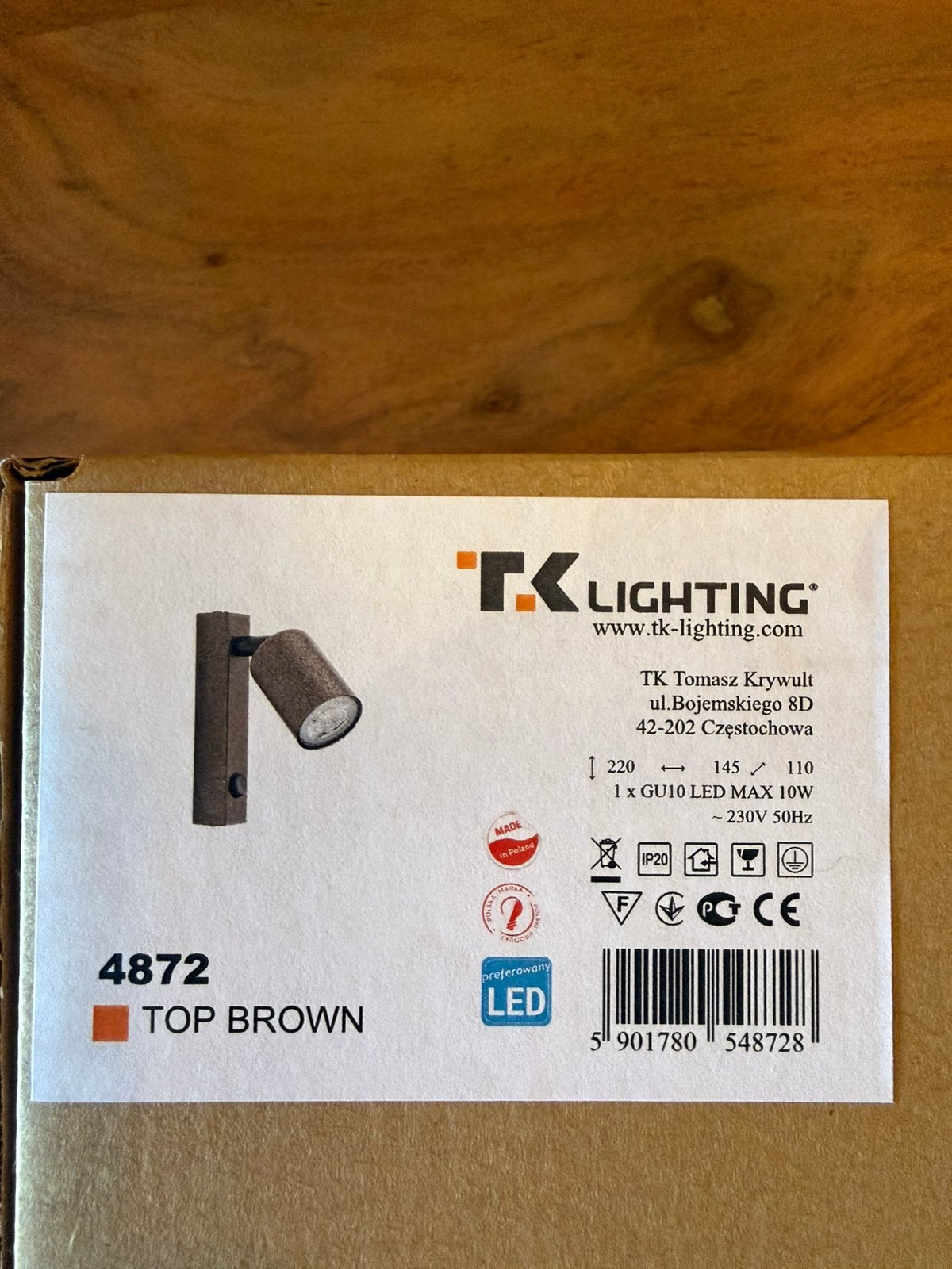 2 Bedlampen nieuw!, Ophalen, Nieuw, Metaal, GU10