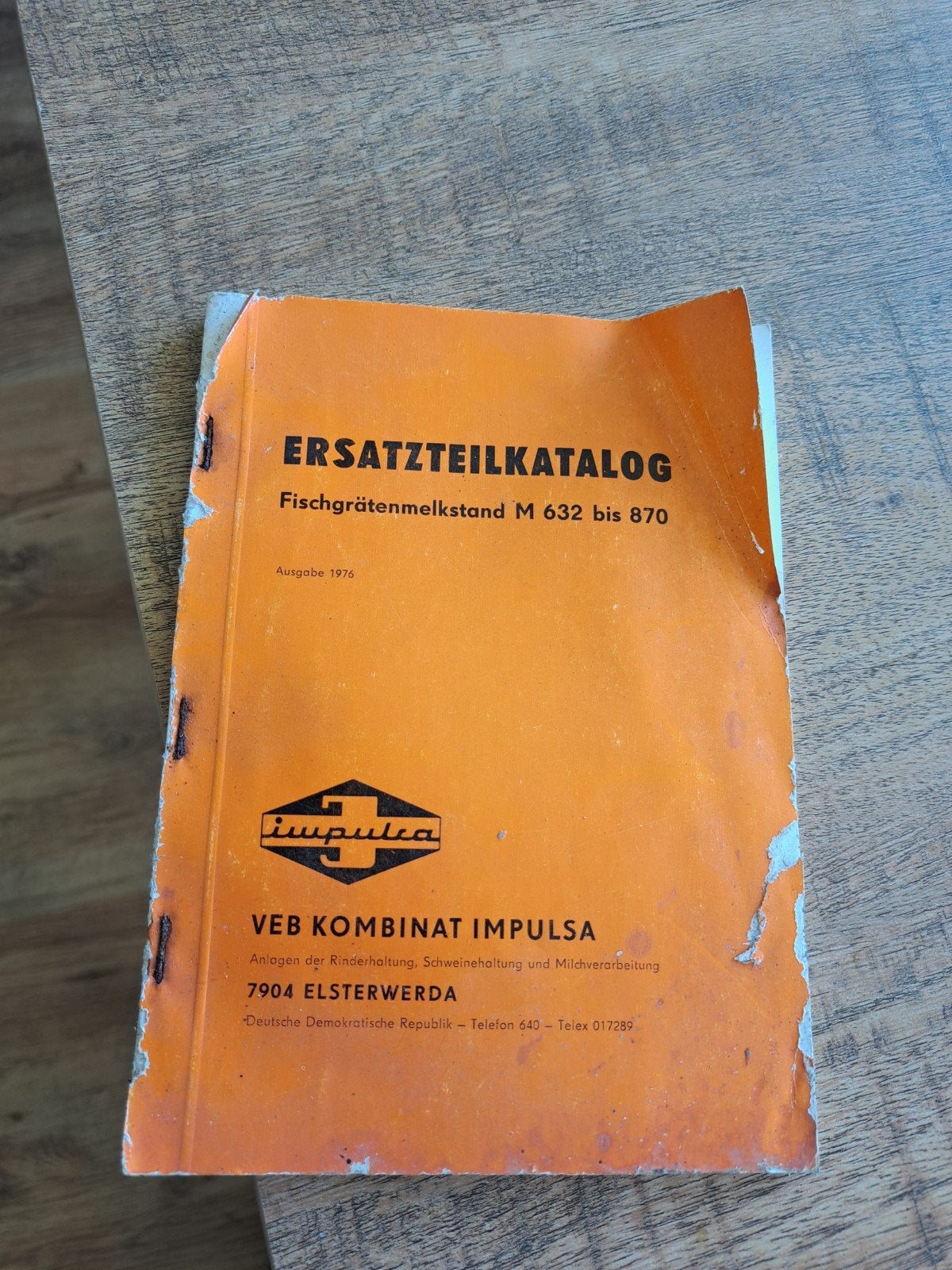 onderdelencatalogus melkmachine, Ophalen of Verzenden