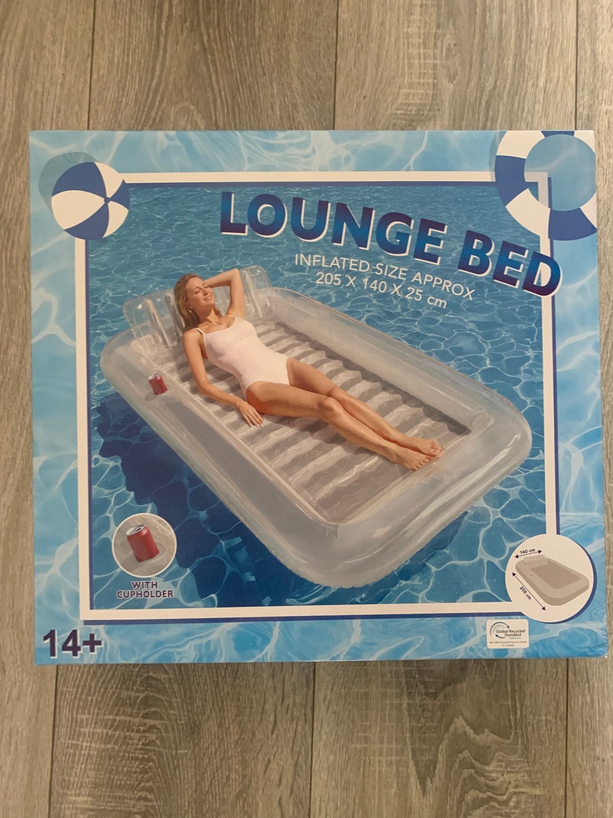 Lounge bed, Ophalen of Verzenden, Zo goed als nieuw