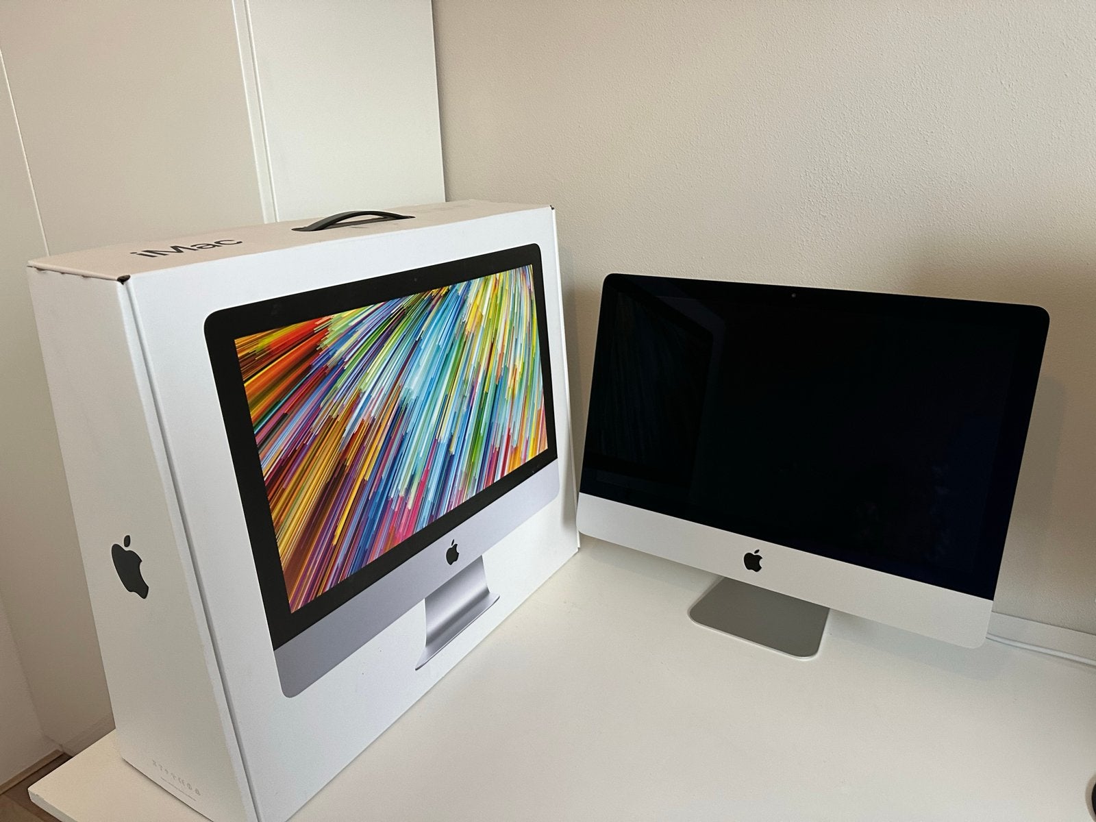 iMac Retina 4K, 21.5-inch, 2017 - 16GB RAM, 1TB Opslag, Computers en Software, Apple Desktops, Zo goed als nieuw, iMac, HDD, 3 tot 4 Ghz