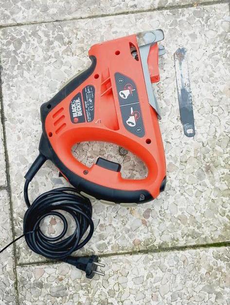 Black & Decker Scorpion zaag, Gebruikt, 70 mm of meer, Ophalen of Verzenden, Reciprozaag