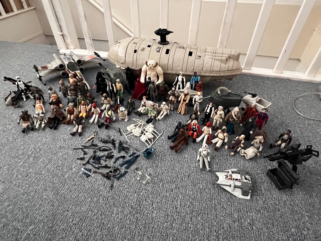 Star Wars vintage verzameling, Ophalen of Verzenden, Gebruikt, Actiefiguurtje