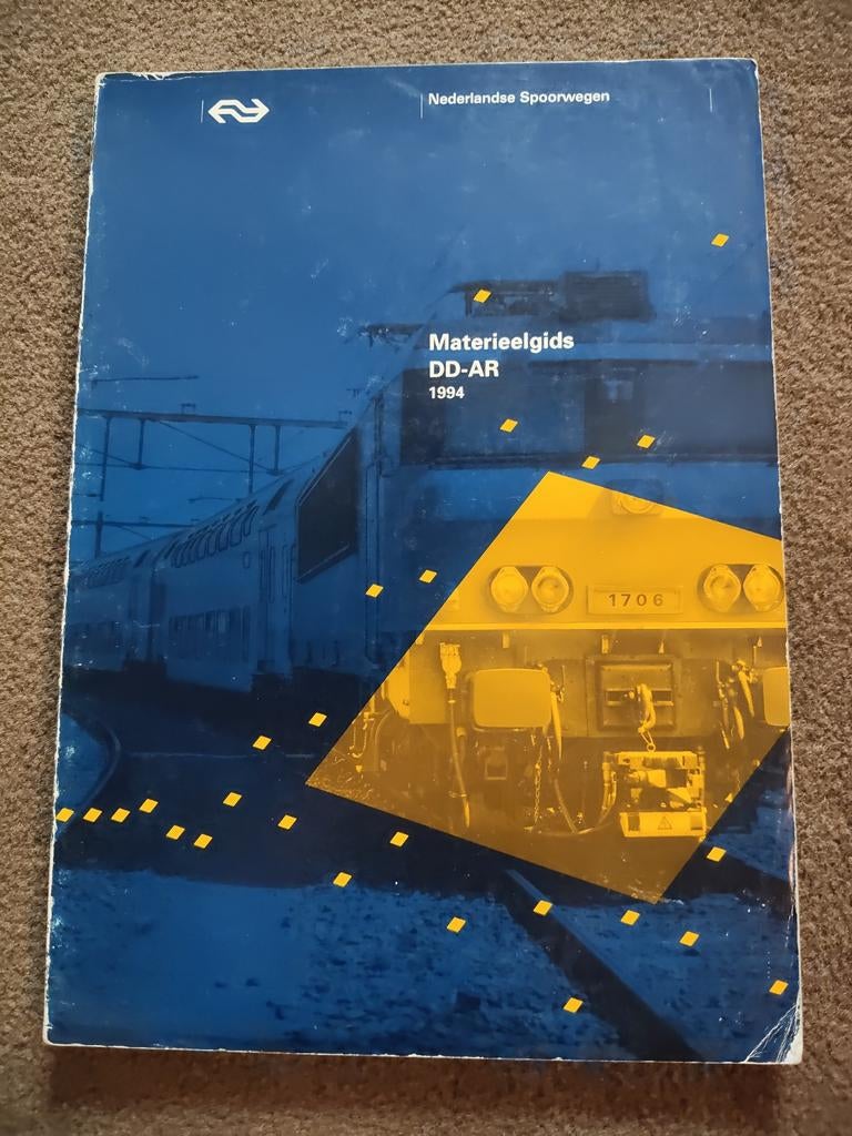 NS Materieelgids DD-AR 1994 - Trein Documentatie, Verzamelen, Spoorwegen en Tramwegen, Ophalen of Verzenden, Gebruikt, Trein, Boek of Tijdschrift