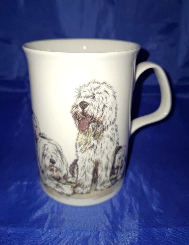 Roy Kirkham mok "Old English Sheepdog" (Serie Dog Lovers), Overige merken, Ophalen of Verzenden, Zo goed als nieuw, Overige stijlen
