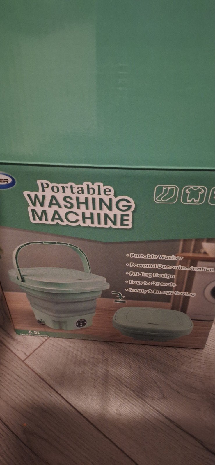 Draagbare wasmachine - Compact en energiezuinig, Ophalen