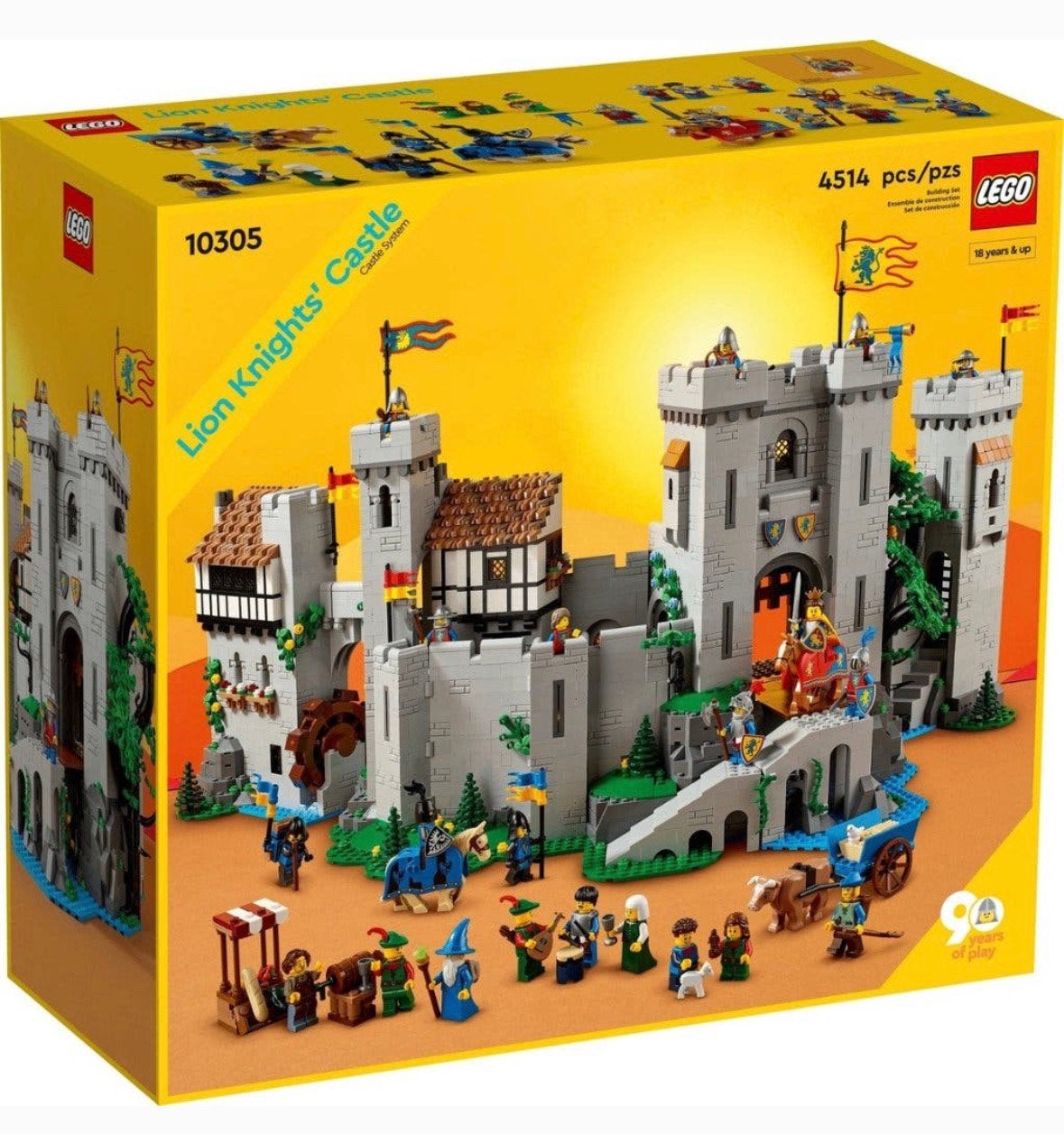 NIEUW Lego 10305 Lion Knights’ Castle, Kinderen en Baby's, Ophalen, Lego, Nieuw, Compleet