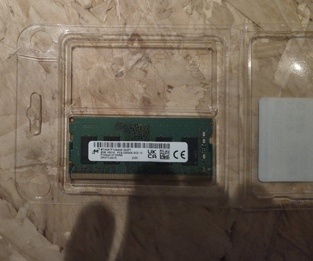 Werkgeheugen 8GB Micron DDR4-3200 SO-DIMM, Computers en Software, DDR4, 8 GB, Nieuw, Ophalen of Verzenden