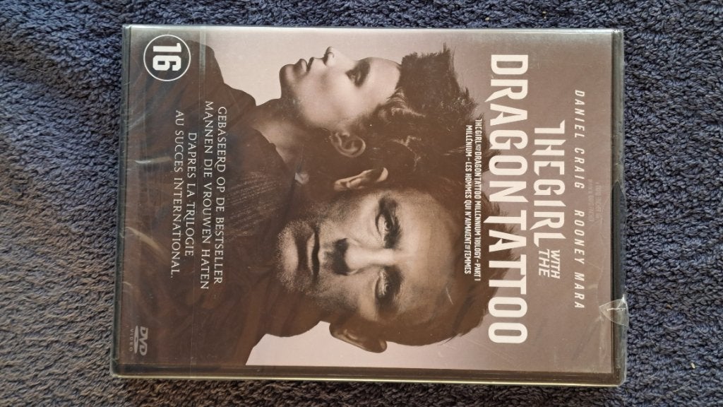 The Girl with the Dragon Tattoo "Daniel Craig", Vanaf 16 jaar, Ophalen of Verzenden, Zo goed als nieuw, Actiethriller