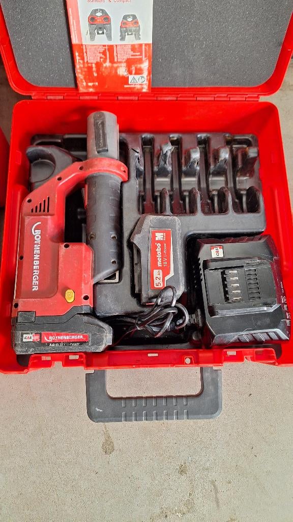 Rothenberger Compact TT Maxipro Accu perstang 8 AIRCO bekken, ., Ophalen of Verzenden, Zo goed als nieuw, ,