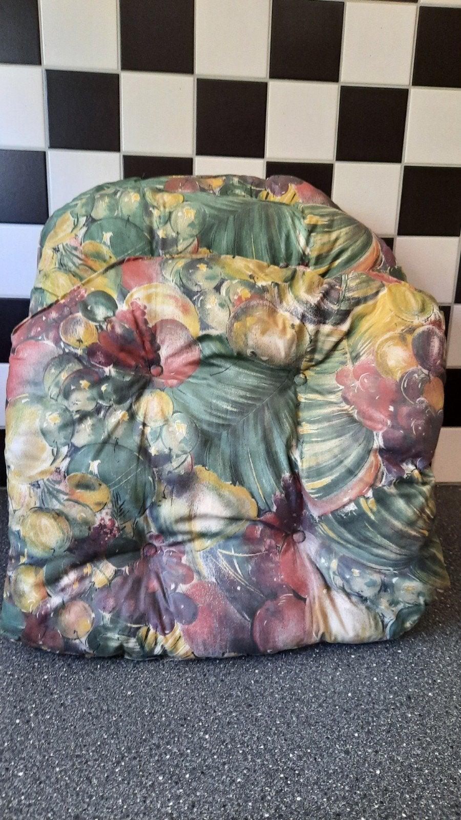 Kussen 4 stuks multicolor bloemen ZGAN, Ophalen of Verzenden, Vierkant