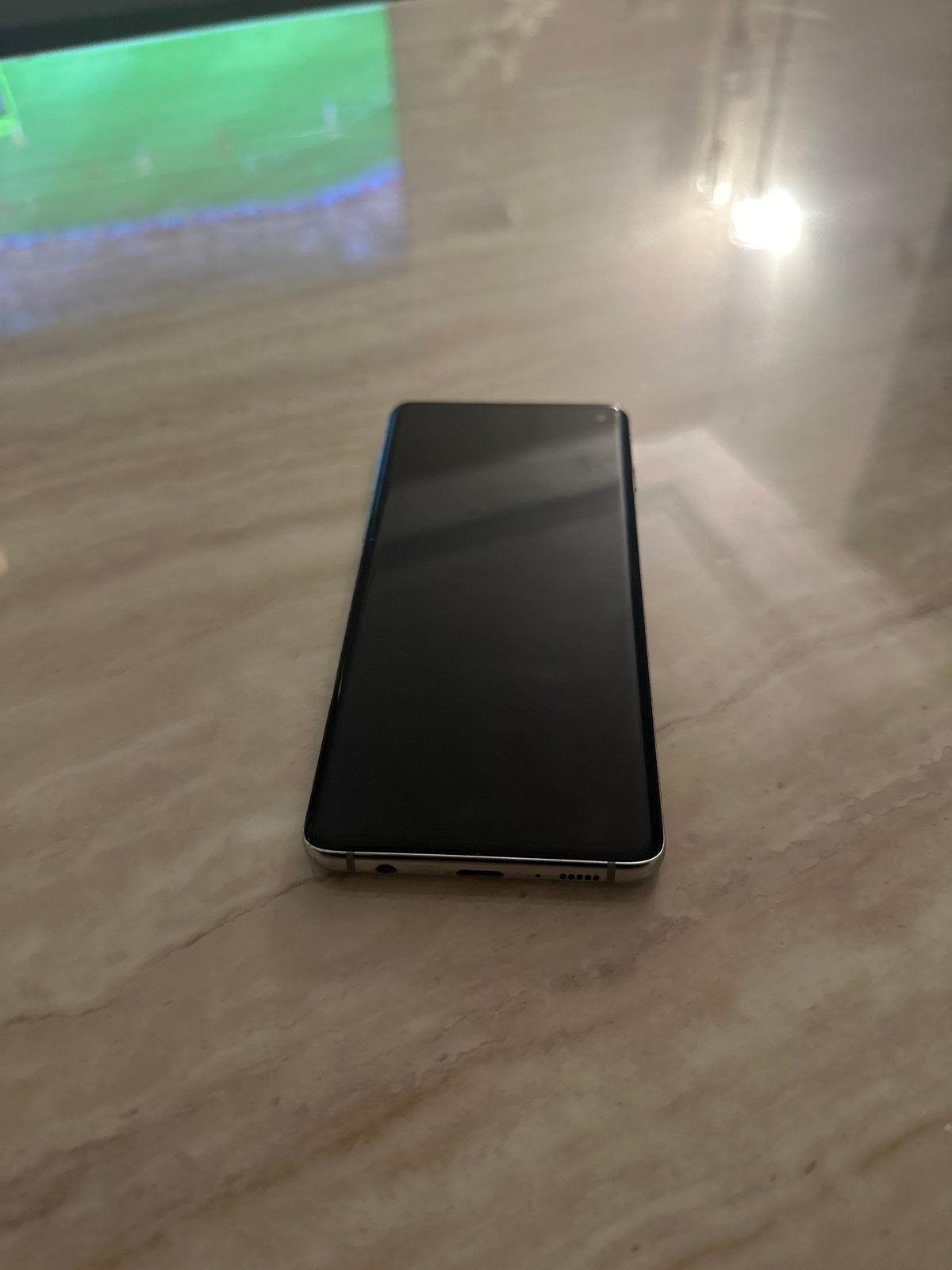 Samsung S10 - Kleine kras achterkant, niet voelbaar, Telecommunicatie, Mobiele telefoons | Samsung, Gebruikt, Touchscreen, Ophalen of Verzenden