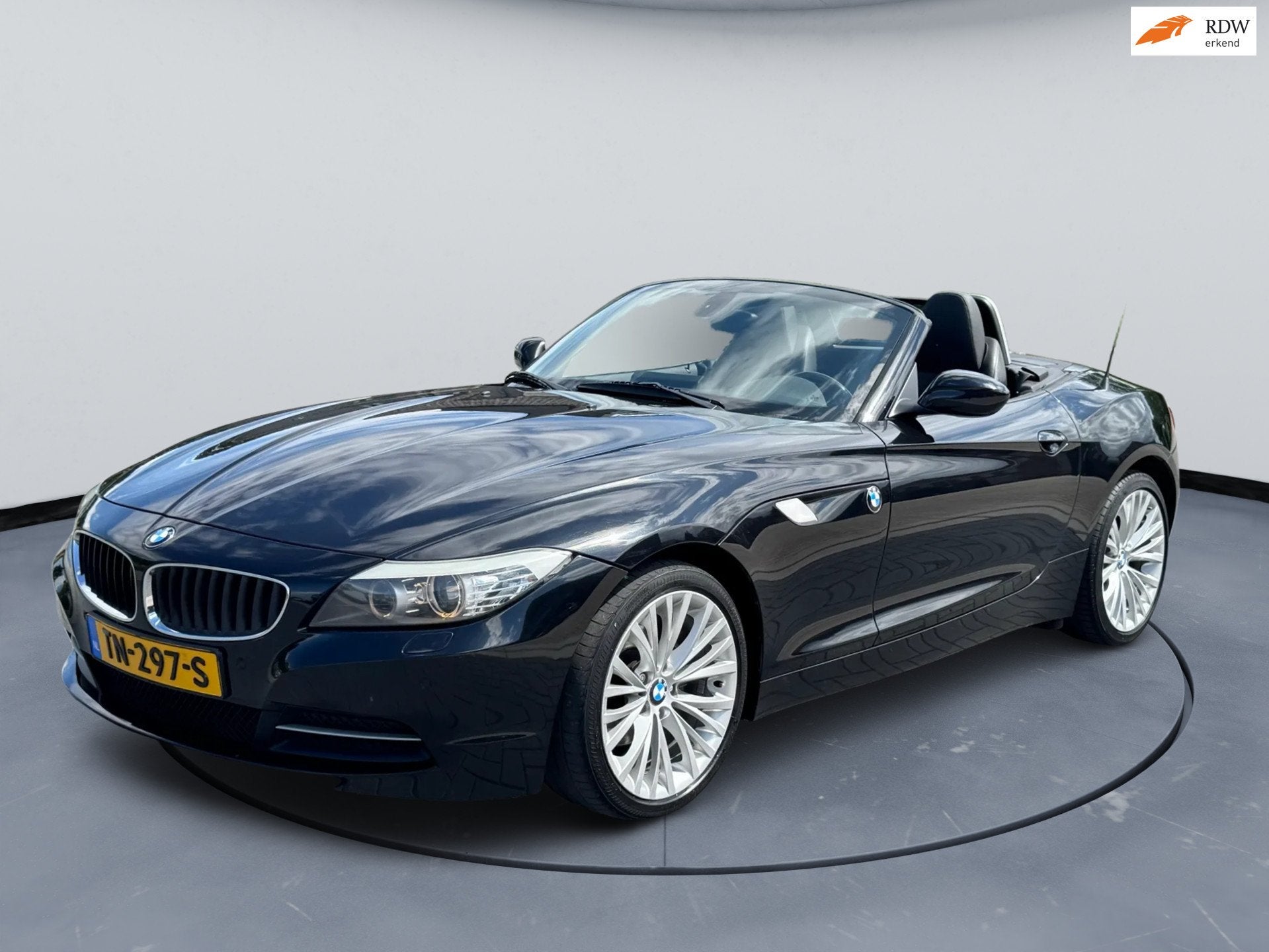 BMW Z4 Roadster SDrive23i Executive|Sportstoel|Leer|Nav|Stoe, Auto's, BMW, Euro 5, Gebruikt, Zwart, 2497 cc