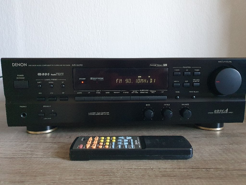 Denon AVR-950 RD, Ophalen, Gebruikt, Denon, 60 tot 120 watt