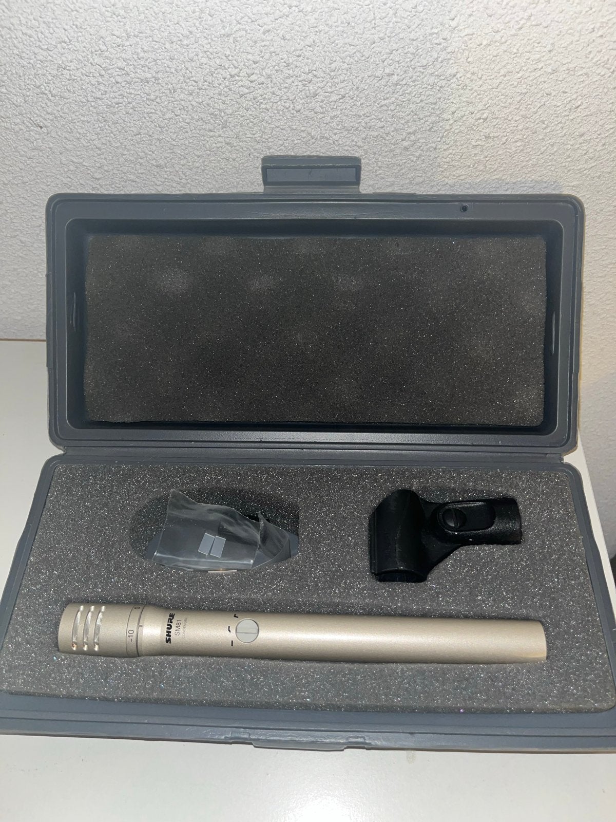 Shure SM81-LC Professionele Condensatormicrofoon, Muziek en Instrumenten, Ophalen of Verzenden, Zo goed als nieuw, Studiomicrofoon
